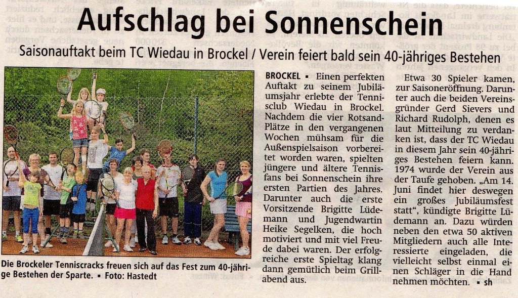 Pressemeldung 40 Jahre TCW